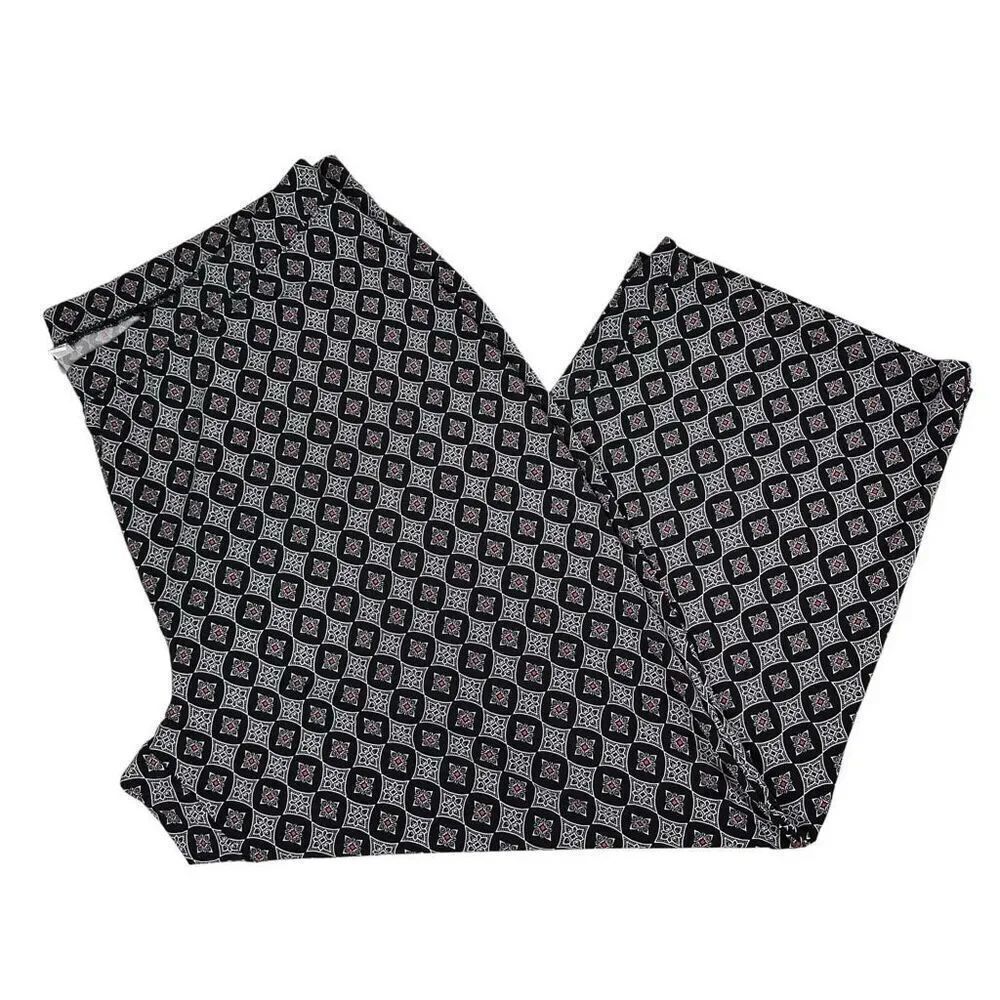 Susan Graver Regular Essentials Liquid Knit Crop Pants size 3X
